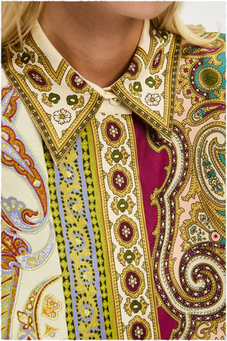 Clemenza Spliced Mini Dress