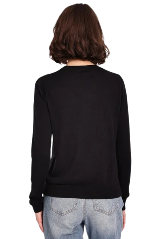 Supima Cotton Cashmere Long Sleeve Crew