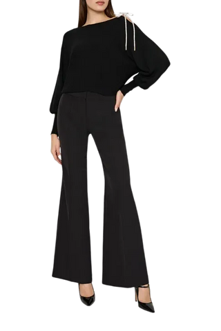 Ida Crystal Tie Sweater