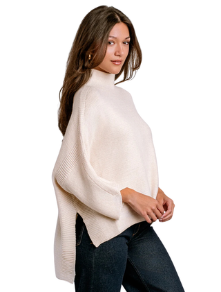 KERISMA Boho Sweater-Ecru Monkee's of Willamsburg
