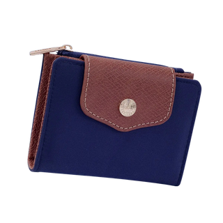 Stephie Nylon Snap Bifold Wallet