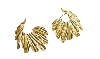 Artistic Leaf Design Earrings