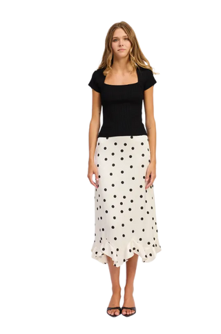 Abigail Midi Slip Skirt