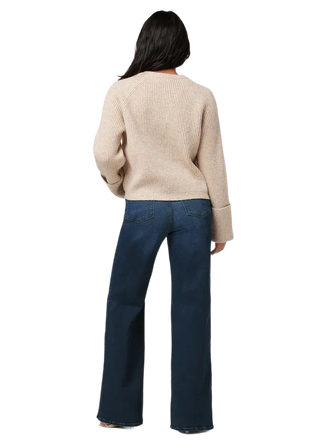 The Mia Petite Wide Leg Jean - Exhale