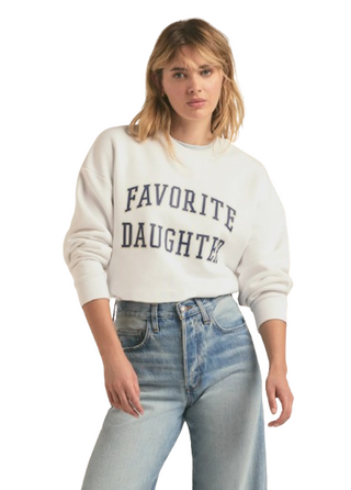 Collegiate Sweatshirt - White
