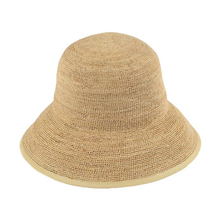 JEANNE SIMMONS ACCESSORIES Raffia Crochet Bucket Hat Monkee's of Willamsburg