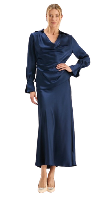 Edie Charmeuse Skirt