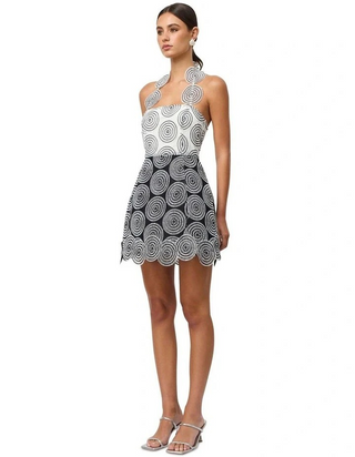 Lia Halter Neck Mini Dress