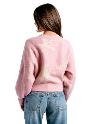 Carrara Sweater - Blush/Ecru