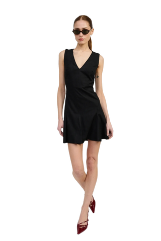 Nelly V-neck Mini Dress