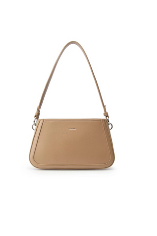 Eleanor - Recycled Vegan Shoulder Bag - Latte