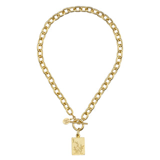 Mahjong Toggle Necklace