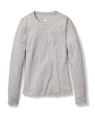 Light Gray Long Sleeve Top