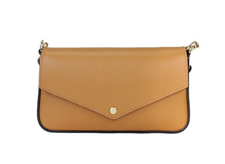 Pochette Leather Bag - Red