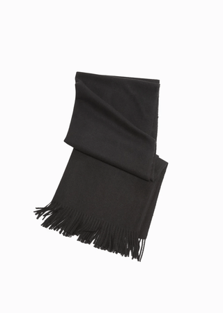 Cashmere All-In-One Scarf & Shawl-Black