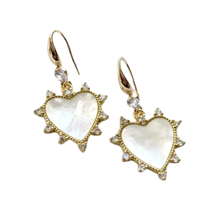 Shell Pearl Earrings New Larger Style