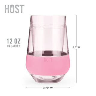 HOST Wine Freeze™ Xl Insulated Cooling Cups - Blush Monkee's of Willamsburg
