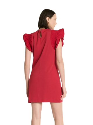 Ellis Ruffle Sleeve Dress