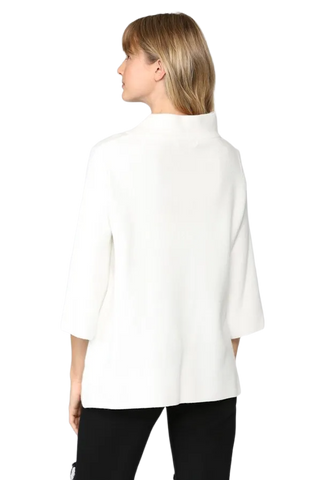 Mock Neck Pull Over Sweater/Bell Sleeve