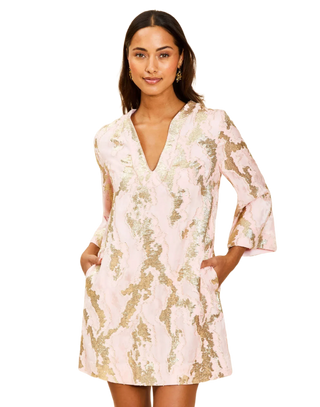Ines Caftan Mini Dress