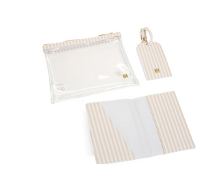 Luxe Travel 3pc Set-Pimlico Stripe Sand