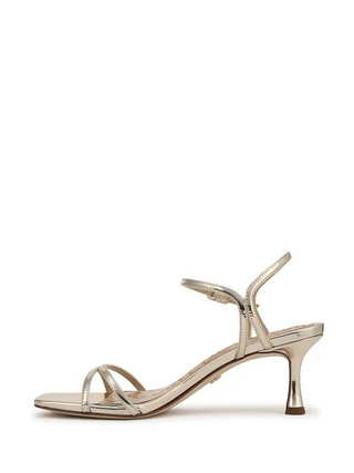 Presley Metallic Strappy Dress Sandals