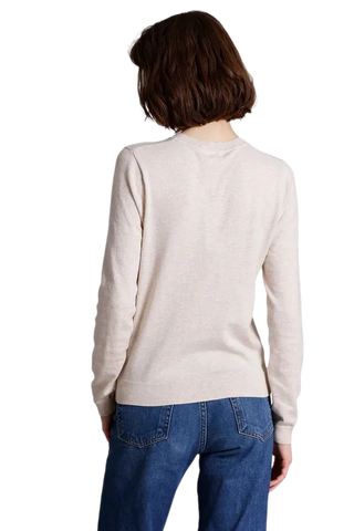 Supima Cotton Cashmere Long Sleeve Crew