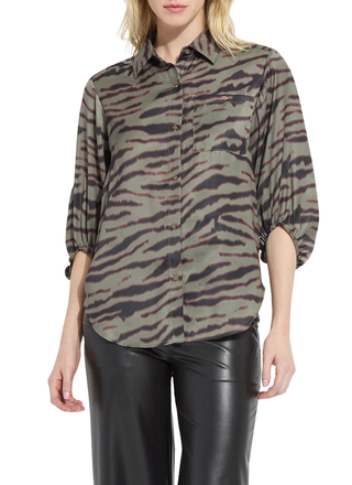 LYSSE Victorian Flowy Balloon Shirt Monkee's of Willamsburg