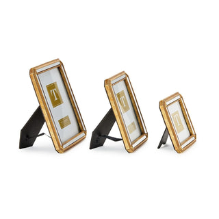 Beveled Mirror Photo Frame Set of 3