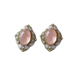 CAMILLA DOVEY Vintage Geometric Teardrop Earrings Monkee's of Willamsburg