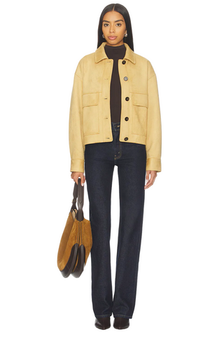 Liora Vegan Suede Jacket