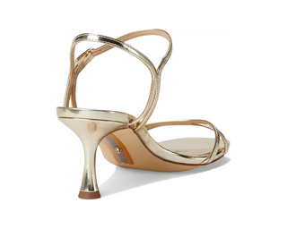 Presley Metallic Strappy Dress Sandals