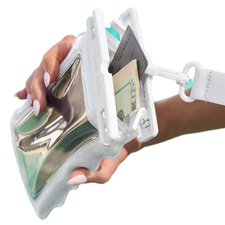 Wavy Waterproof Floating Phone Pouch - Mist Twinkle