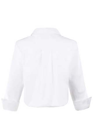 Sloane Shirt Solid Silky Poplin