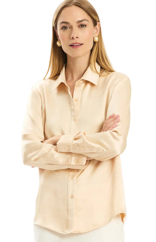 Candice Silk Charmeuse Blouse