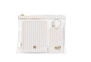 Luxe Travel 3pc Set-Pimlico Stripe Sand