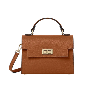 Italian Handmade Genuine Leather - Dark Tan