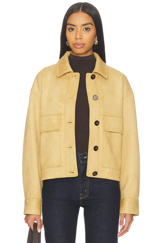 Liora Vegan Suede Jacket