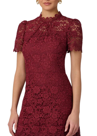 Ella Dress - Burgundy