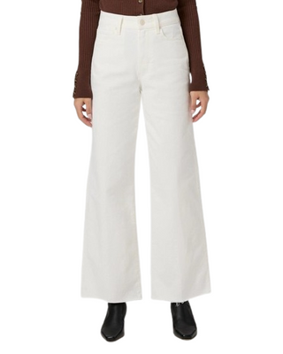 Anessa 29" Petite with Raw Hem - Tonal Ecru