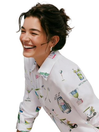 Tea Shirt - Silk Golf