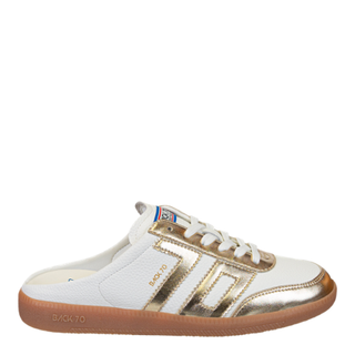 BACK70 Easter Slide On Sneakers - Gold Monkee's of Willamsburg