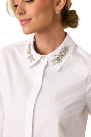 Reagan Jewel Neck Top
