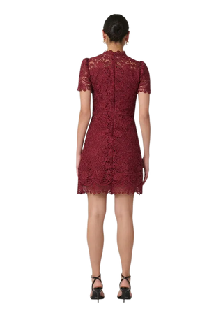 Ella Dress - Burgundy