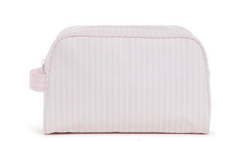 Stowaway Toiletry Bag - Pimlico Stripe Pink