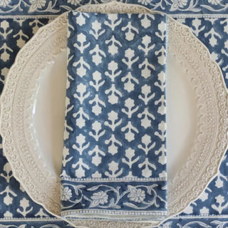 Napkins Charlotte, Set Of 4 - Indigo