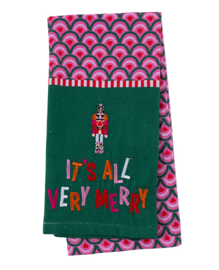 Very Merry Dish Towel