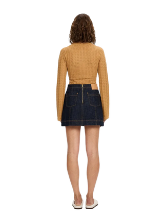 Immy Denim Maxi Skirt