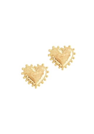 Heart Stud Earrings