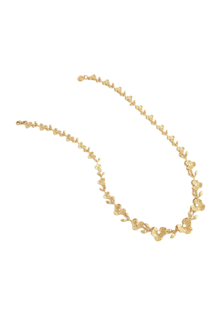 Orchid Link Necklace